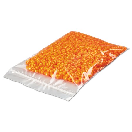 General Supply Zip Reclosable Poly Bags, 2 mil, 6" x 9", Clear, PK1000 UFS2MZ69